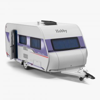 Hobby Caravan Ontour Rigged 3D