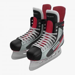 Hockey Skates Bauer 3D model