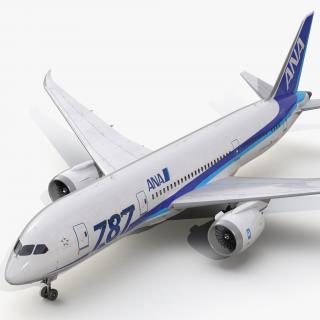 Boeing 787-8 Dreamliner All Nippon Airways 3D