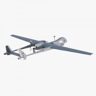 3D model IAI Eitan UAV Rigged