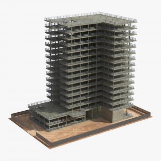 3D Building Construction 2 model