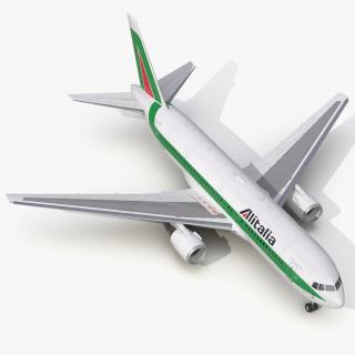 3D Boeing 767-200 Alitalia model