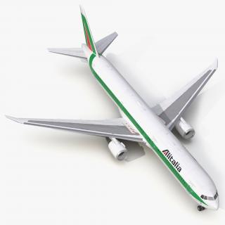 3D model Boeing 767-400ER Alitalia
