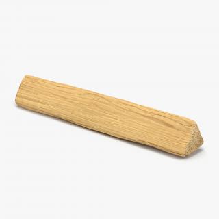 3D Split Wood Log 2