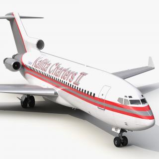 Boeing 727-100 Private Kalitta Air 3D model