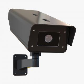CCTV Camera Black 3D
