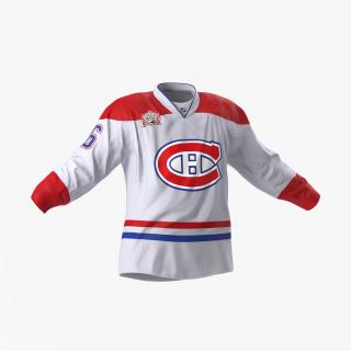 Hockey Jersey Montreal Canadiens 3D