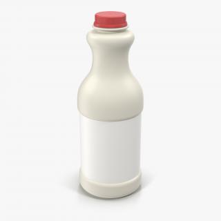 3D model Milk Plastic Pint Generic