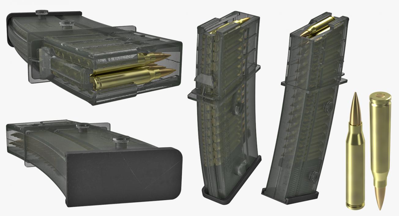 3D model Assault Rifle HK G36