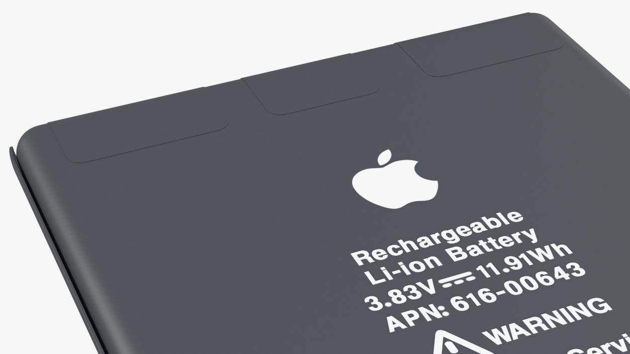 3D iPhone 11 Lithium Ion Battery 3110 mAh model