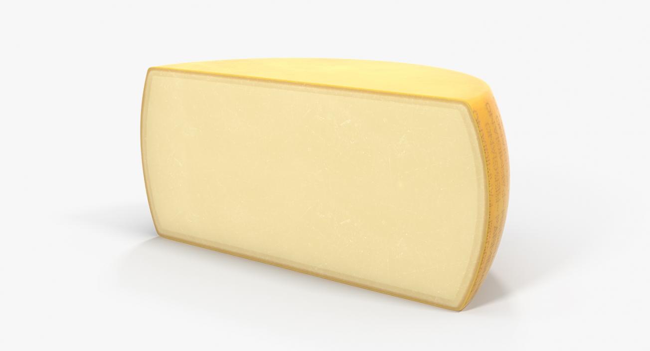 3D Parmesan Cheese Half Wheel