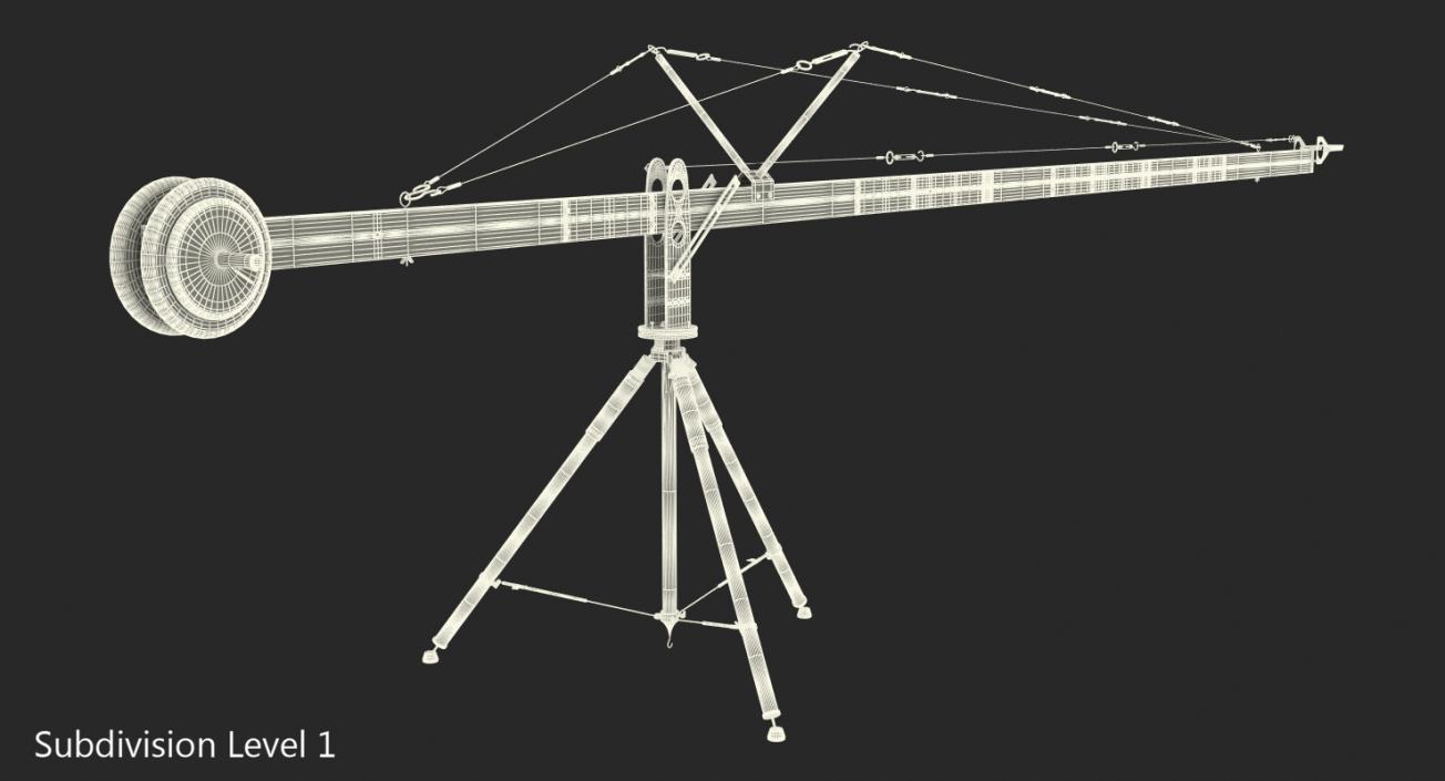 3D model Professional Camera Crane