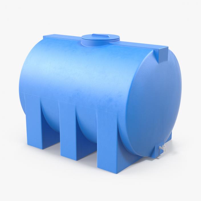 Water Storage Tank 1300L 3D model