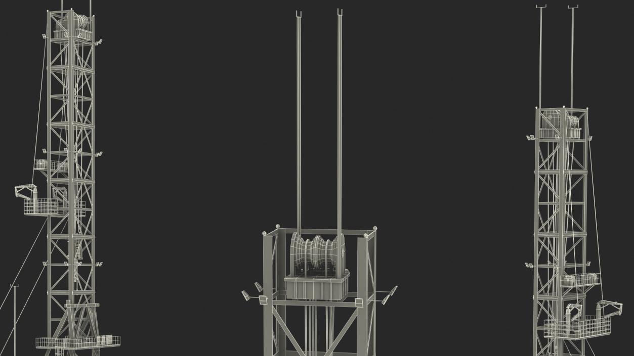 3D Drilling Rig Platform