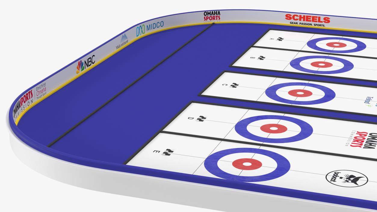 3D model US Arena Curling Championships