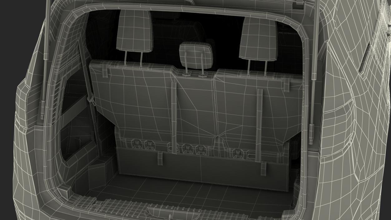 Family Minivan 3D model