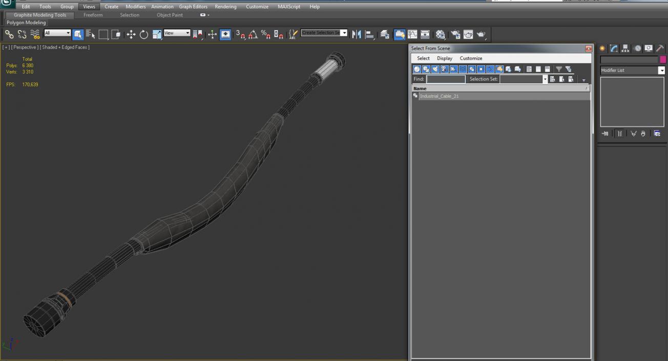 Industrial Cable 21 3D model