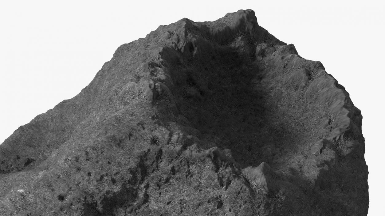 3D Asteroid Entering Atmosphere model