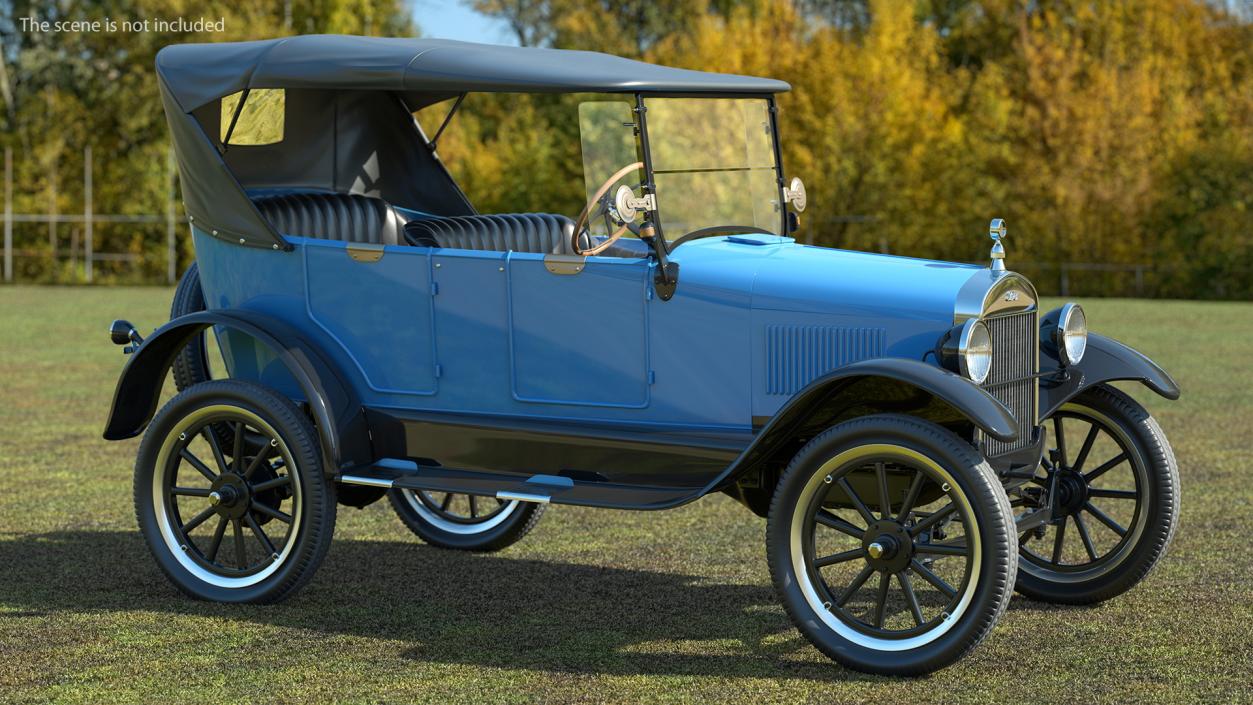 3D model Classic Ford Model T 1926