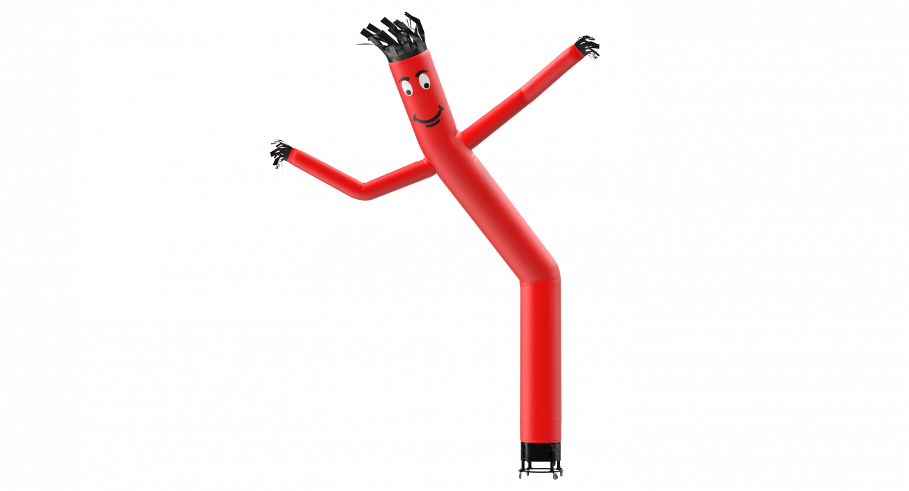 Skydancer Air Puppet Red 3D model