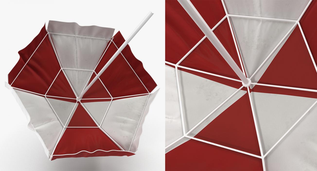 3D Patio Umbrellas Collection