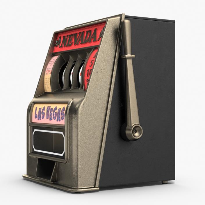 3D model Vintage Slot Machine