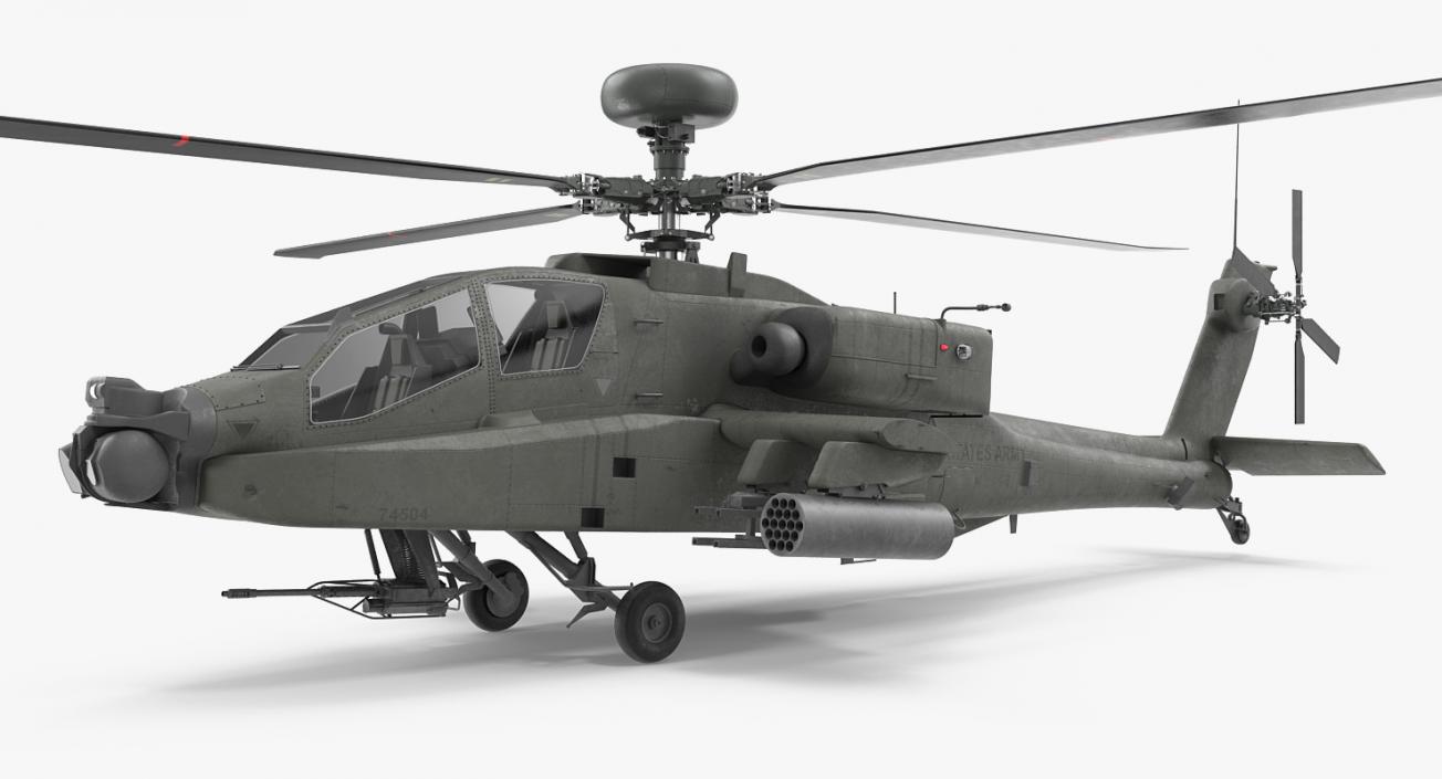 3D AH-64D Apache Longbow