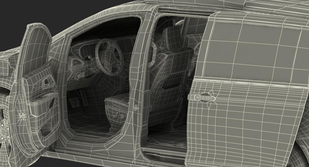 3D model Waymo NAIAS 3 Self Driving Car