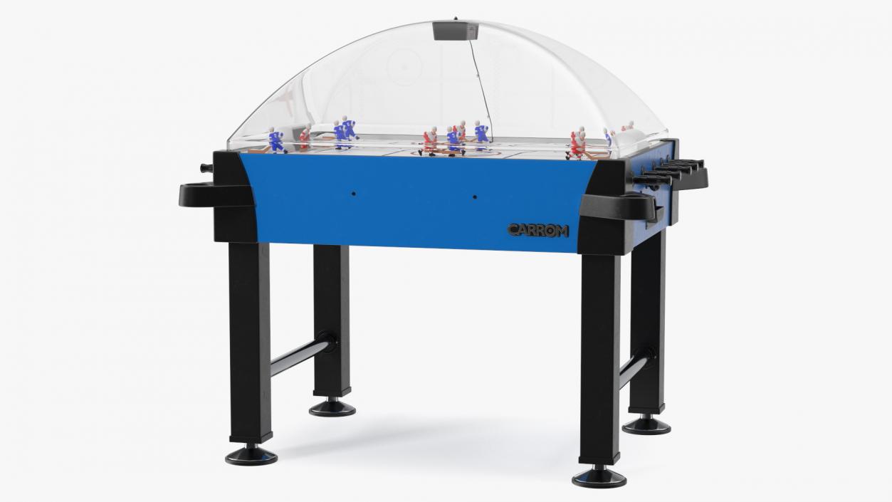 Carrom Signature Stick Hockey Table Rigged 3D