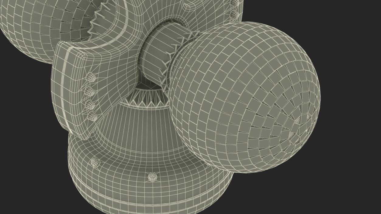 3D model Twin Disco Mirror Ball Switched on Rigged for Maya