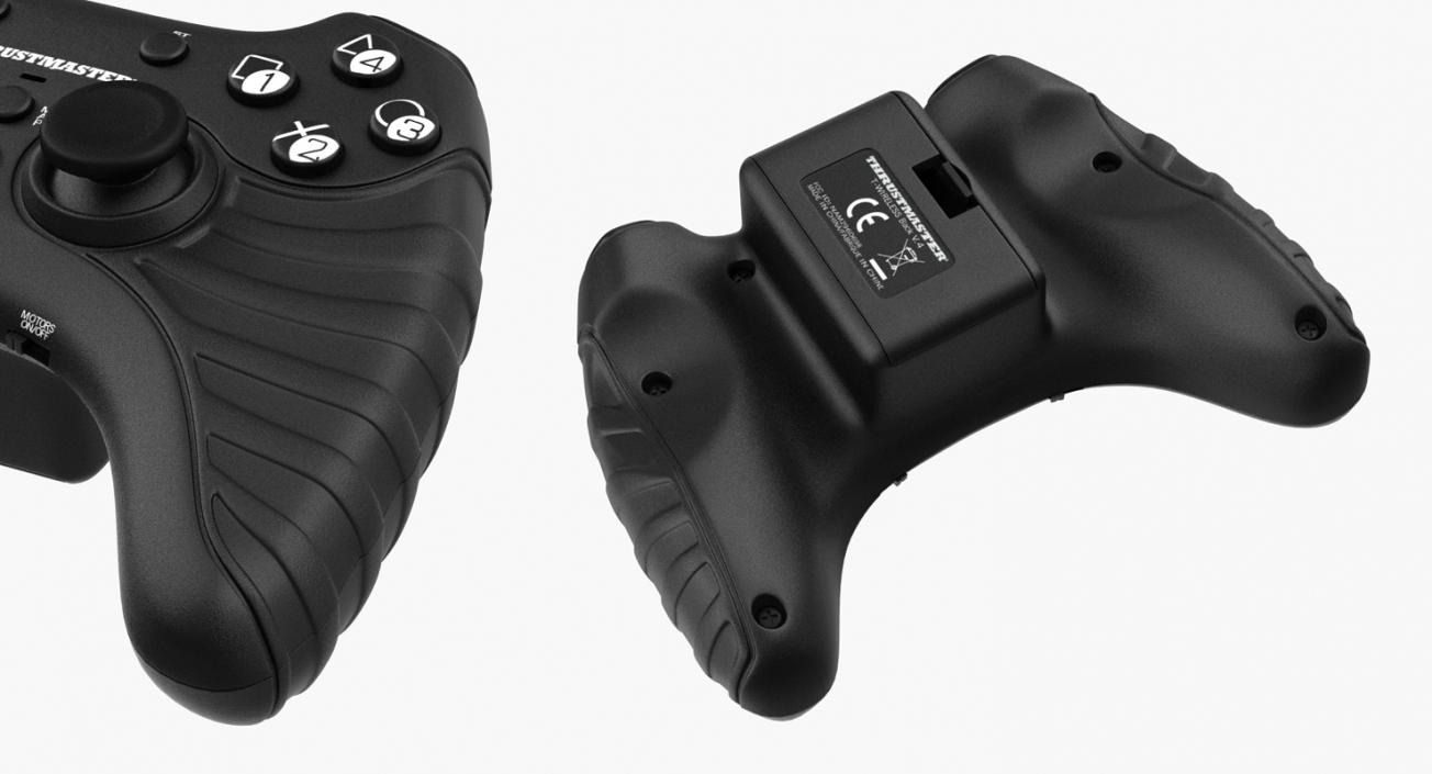 Thrustmaster T Wireless Video Game Gamepad Controller Black 3D model