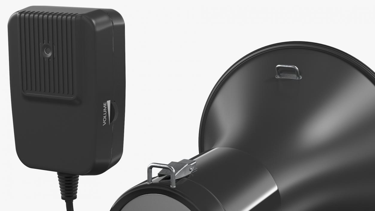 3D model Megaphone Handheld Loudspeaker