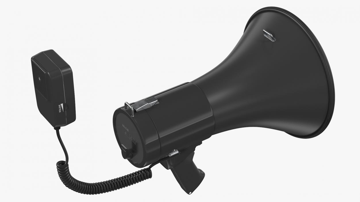 3D model Megaphone Handheld Loudspeaker