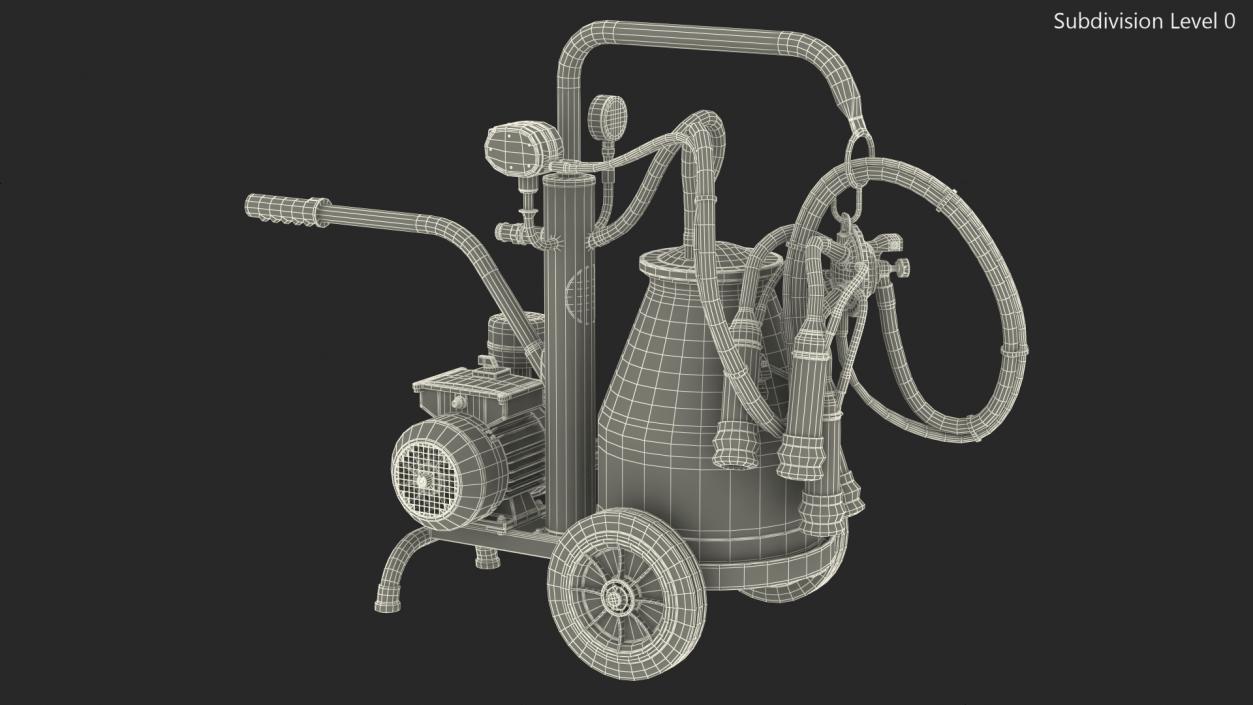 3D model Milking Machine