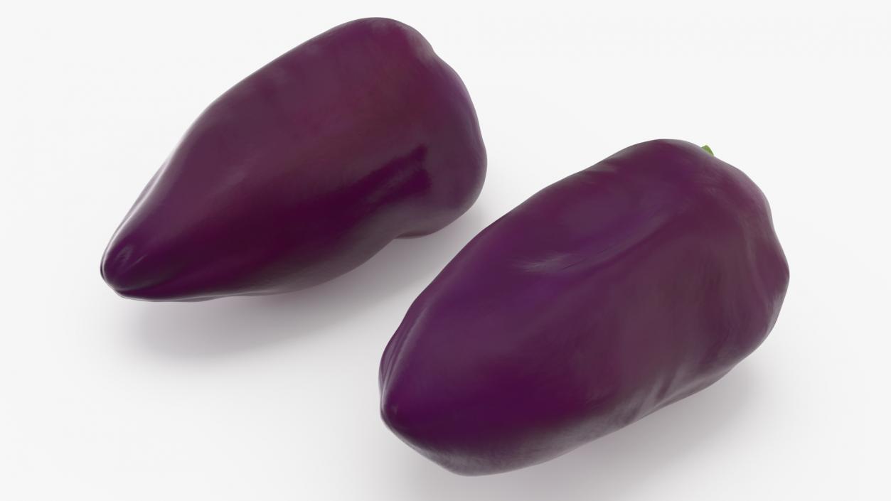 3D Purple Pepper Marconi
