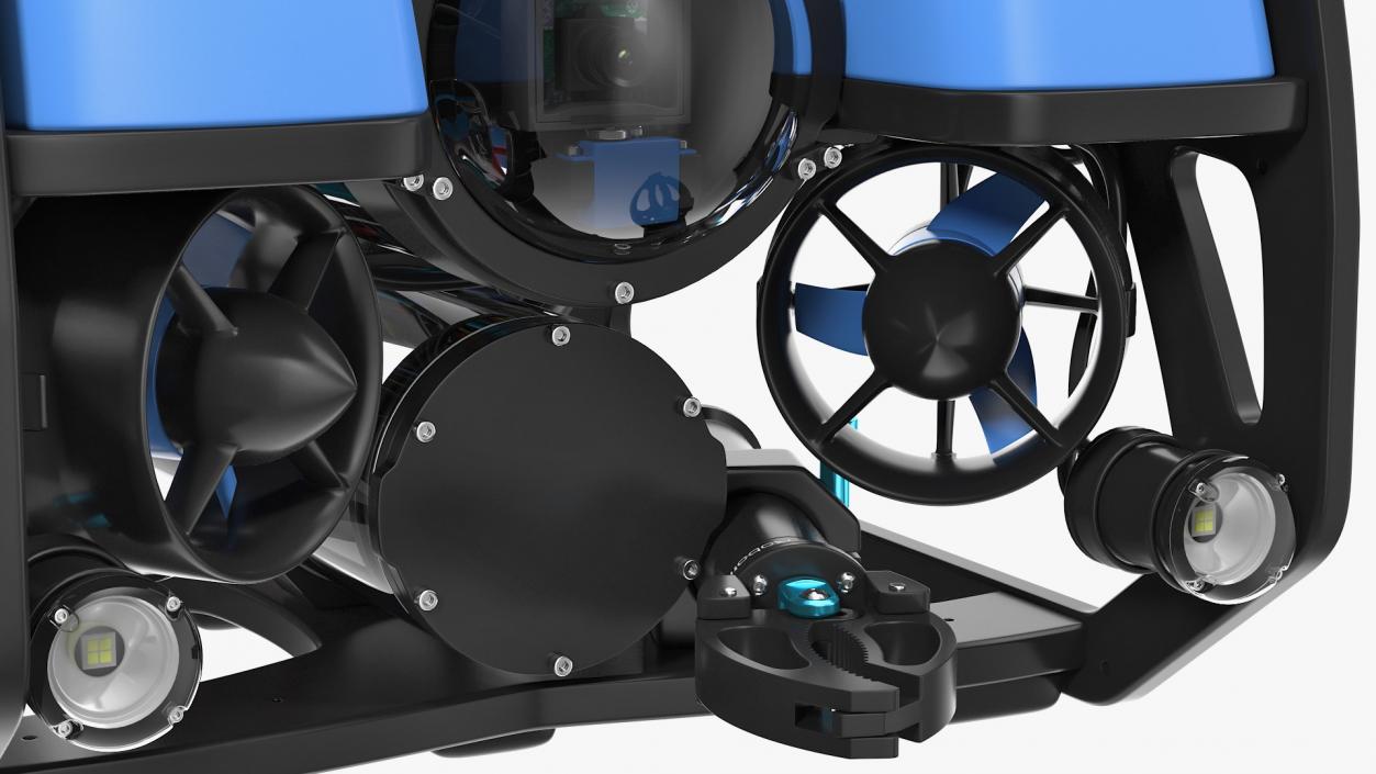 3D model Underwater Robot BlueROV2