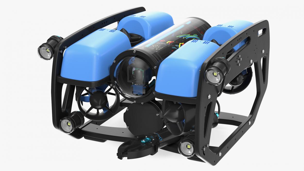 3D model Underwater Robot BlueROV2