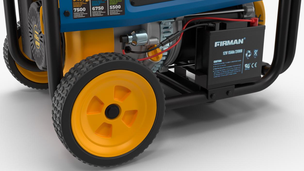 FIRMAN T07571 Tri Fuel Generator 3D