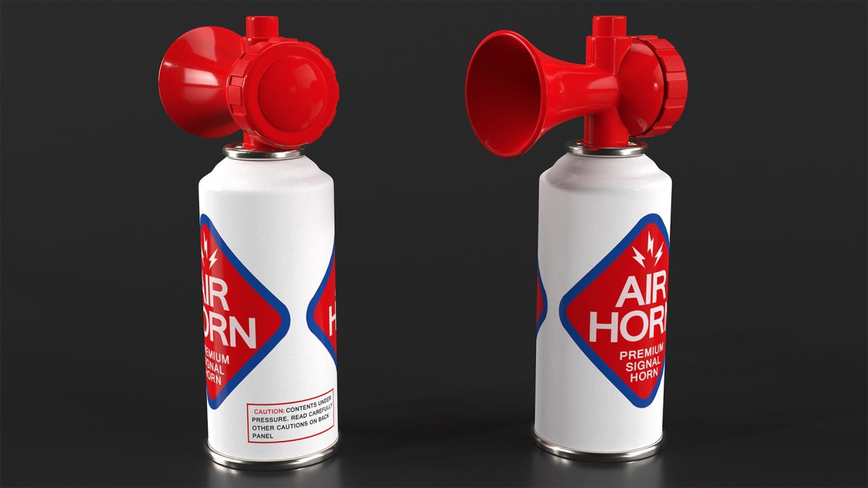 Signal Sports Air Horn 3D