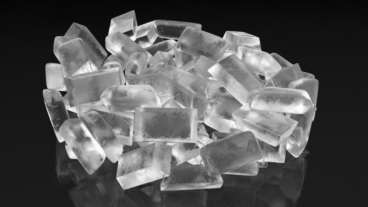 Ice Cubes 3D model