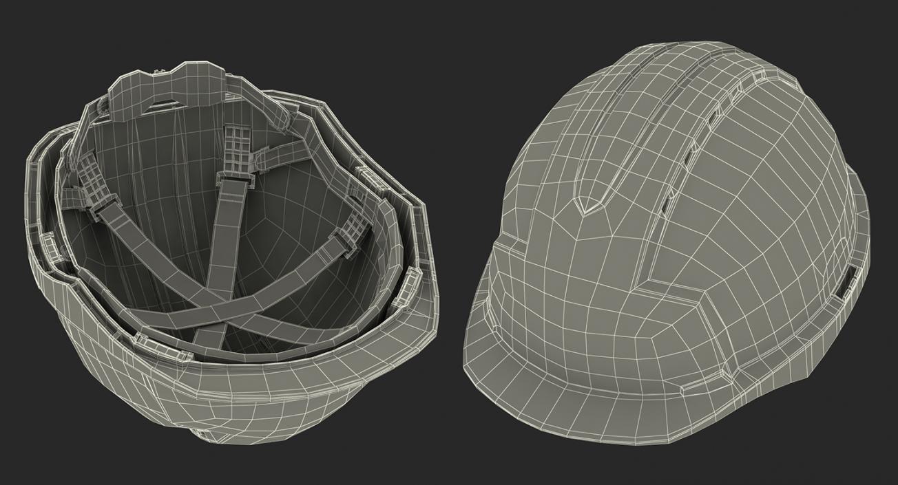 Protective Helmets and Headphones Collection 3D model