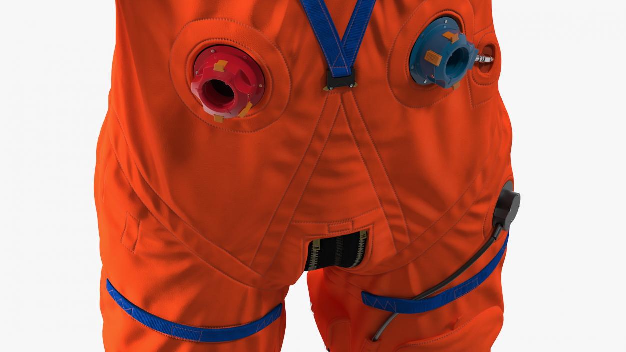 3D Orion Crew Survival System Spacesuit