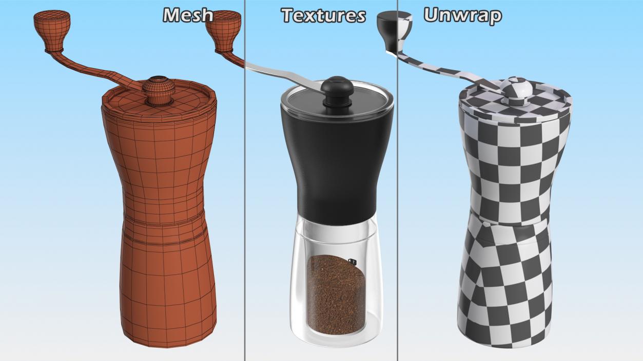 3D model Hario Ceramic Coffee Mill