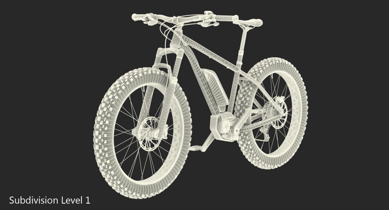 3D model Electric Fat Bike Generic