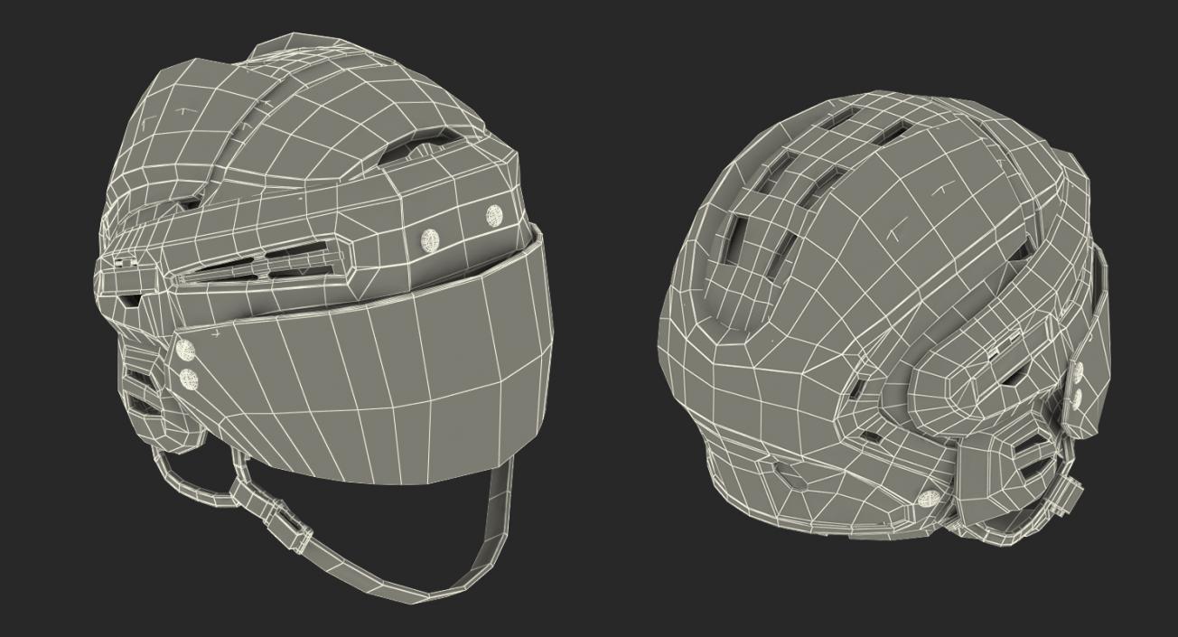 3D Hockey Player Generic 4 model