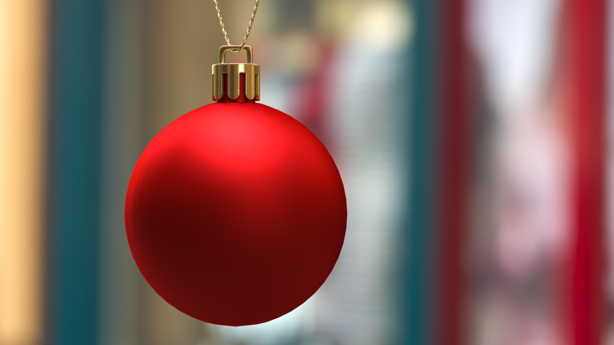 3D Assorted Christmas Ball Ornament Set