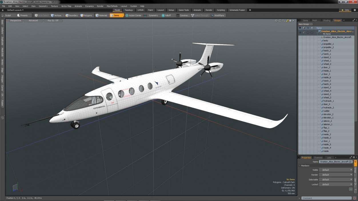 Eviation Alice Electric Aircraft 3D