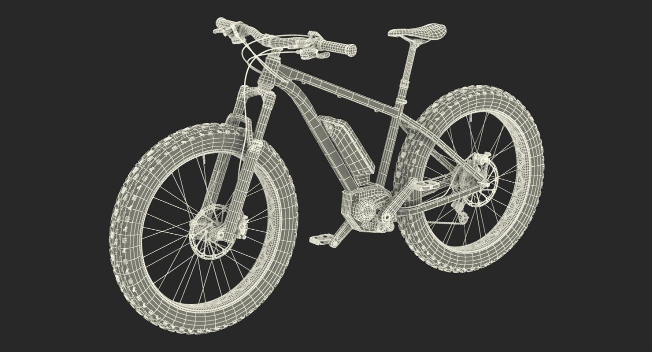 3D model Mondraker E-Panzer Electric Trail Bike Rigged
