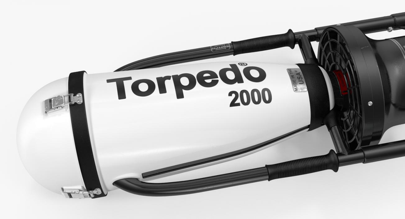 3D Underwater Scooter Torpedo 2000
