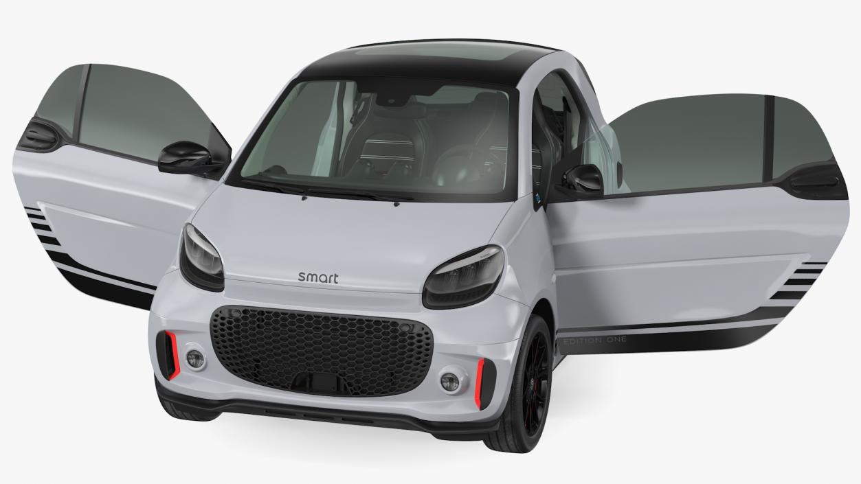 3D model Smart EQ Fortwo Coupe Electric 2020